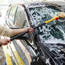 Escova de Lavagem Rotativa para Mangueira com Haste Extensora