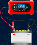 Carregador e Reparador de Bateria Inteligente 12V Portátil