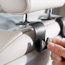 Kit 4 Ganchos Organizadores para Encosto de Cabeça