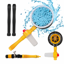 Escova de Lavagem Rotativa para Mangueira com Haste Extensora