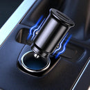 Carregador Veicular Duplo USB 40W Carga Rápida