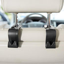 Kit 4 Ganchos Organizadores para Encosto de Cabeça