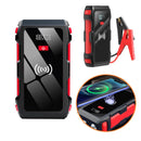 Auxiliador de Partida Portátil 12000mAh com Power Bank e Carregamento por Indução