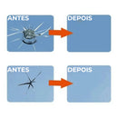 Kit de Resina para Reparo de Trincas em Vidros e Para-brisas Automotivos