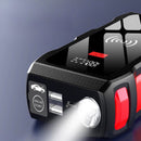 Auxiliador de Partida Portátil 12000mAh com Power Bank e Carregamento por Indução