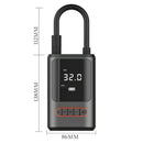 Bomba de Ar Elétrica Portátil Digital Sem Fio 150 PSI com Bateria Recarregável para Carro Moto Bike