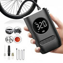 Mini Compressor de Ar Elétrico Portátil Digital Recarregável para Carro Moto Bicicleta