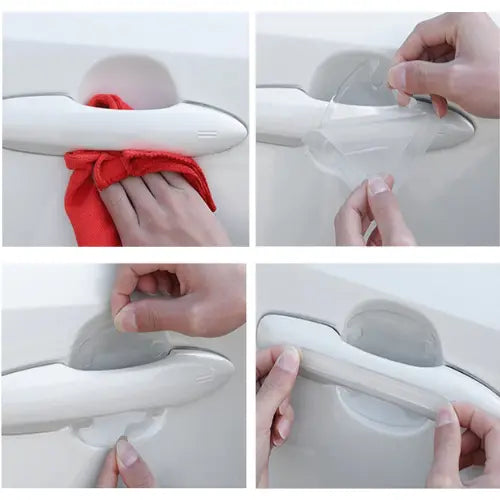 [PAGUE 1 LEVE 8] Protetor Maçaneta Personalizado Universal Anti Arranhões Completo + Brinde Grátis