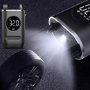 Mini Compressor de Ar Portátil Digital Recarregável 150 PSI