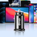 Carregador Veicular Duplo USB 40W Carga Rápida