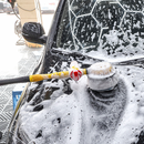 Escova de Lavagem Rotativa para Mangueira com Haste Extensora